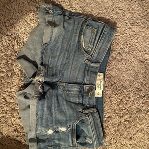 Abercrombie jean shorts